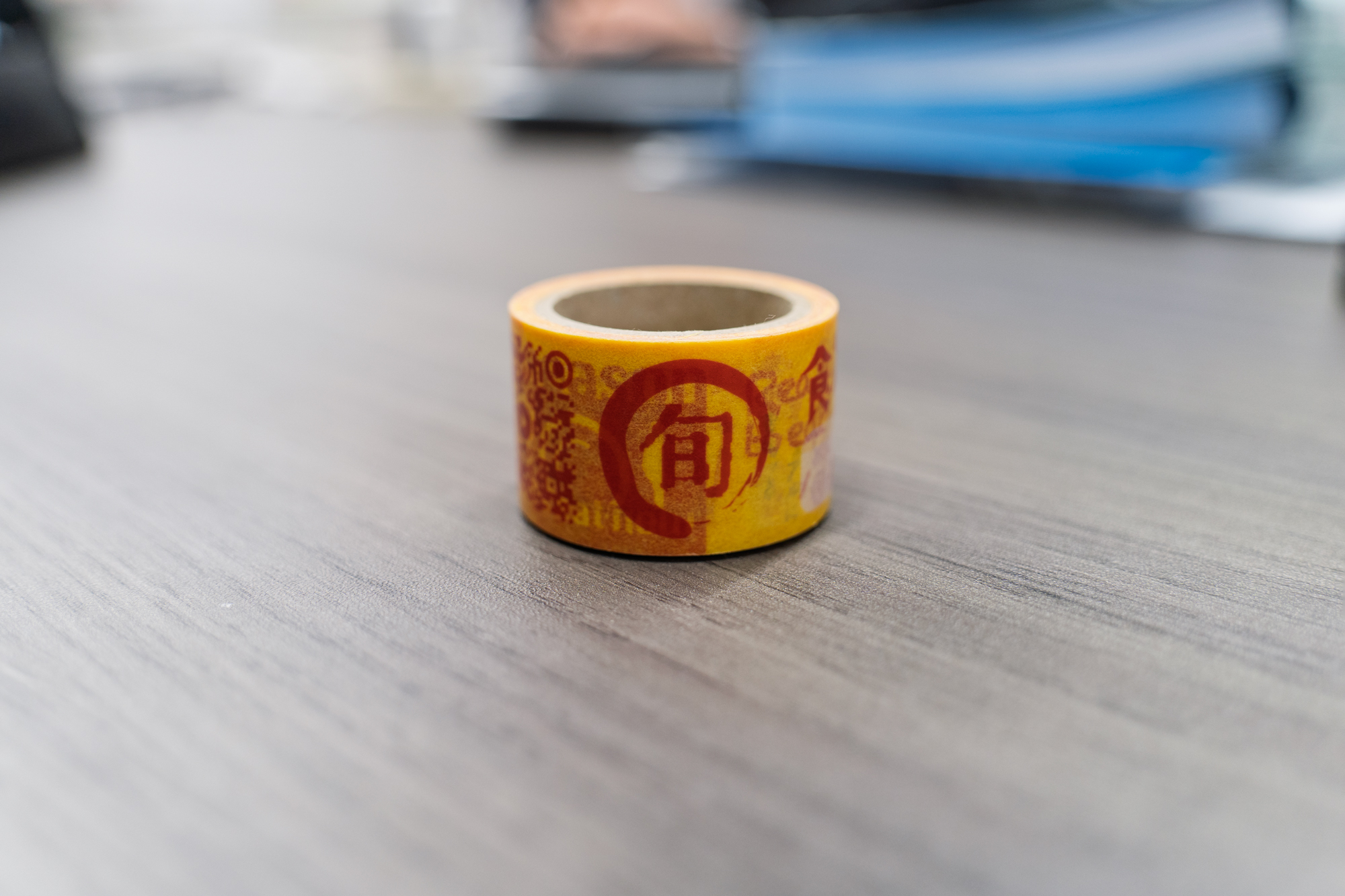 'Shun Tape,' a masking tape designed to be placed on ingredients nearing their expiry date.